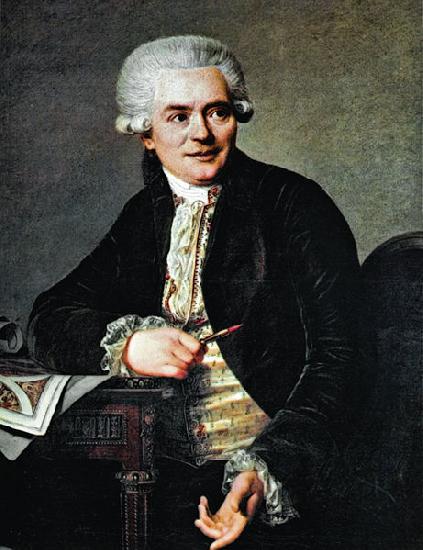 Antoine Vestier Portrait of Johann Heinrich Riesener Germany oil painting art